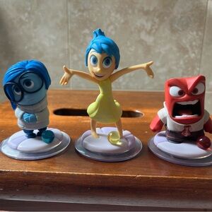 Disney Infinity 3.0 Inside Out Joy, Sadness, and Anger